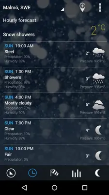 3D Sense clock & weather android App screenshot 17