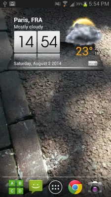 3D Sense clock & weather android App screenshot 20